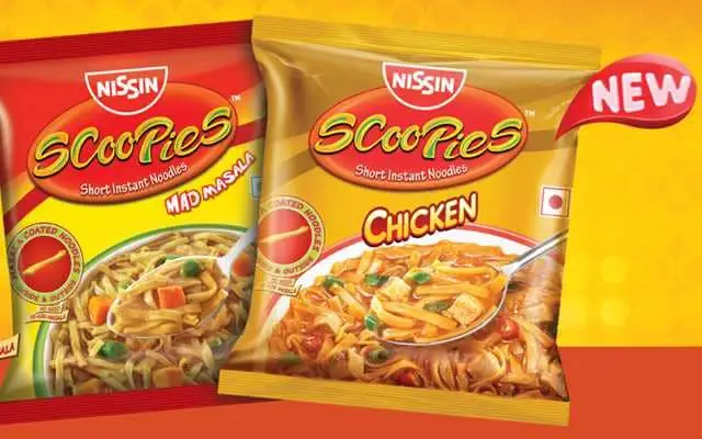 Nissin Scoopies Noodles