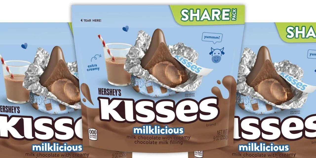 Hershey Introduced New Hershey’s Kisses Milklicious Chocolates