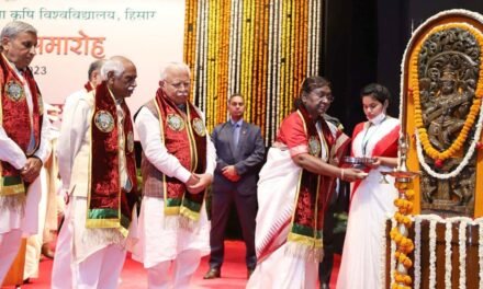 President Murmu Graces Convocation Ceremony of NDRI