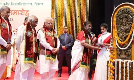 President Murmu Graces Convocation Ceremony of NDRI