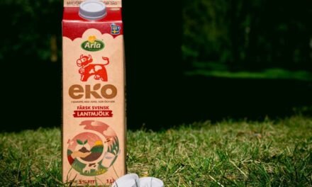 For its milk cartons, Arla Foods explores fiber-based caps
