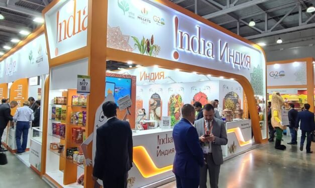 Millets and various Indian food products showcased at ‘World Food Moscow’