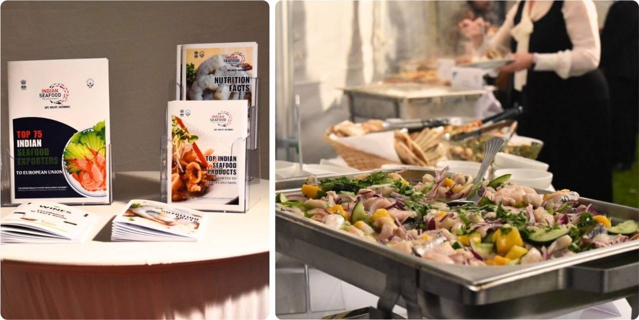 India Showcases Premium Seafood Tasting Event in Brussels