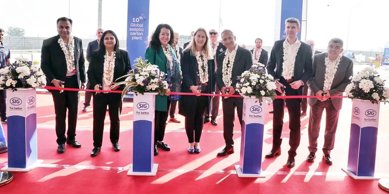 SIG Opens Aseptic Carton Plant in India, Boosting Dairy & Beverage Industry