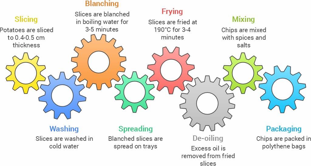 How to Start Small-Scale Potato Chips Factory Potato Chips Manufacturing Process