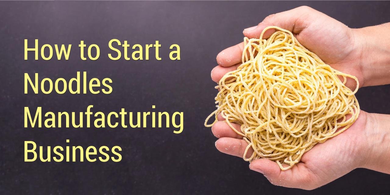 How to Start a Noodles Manufacturing Business