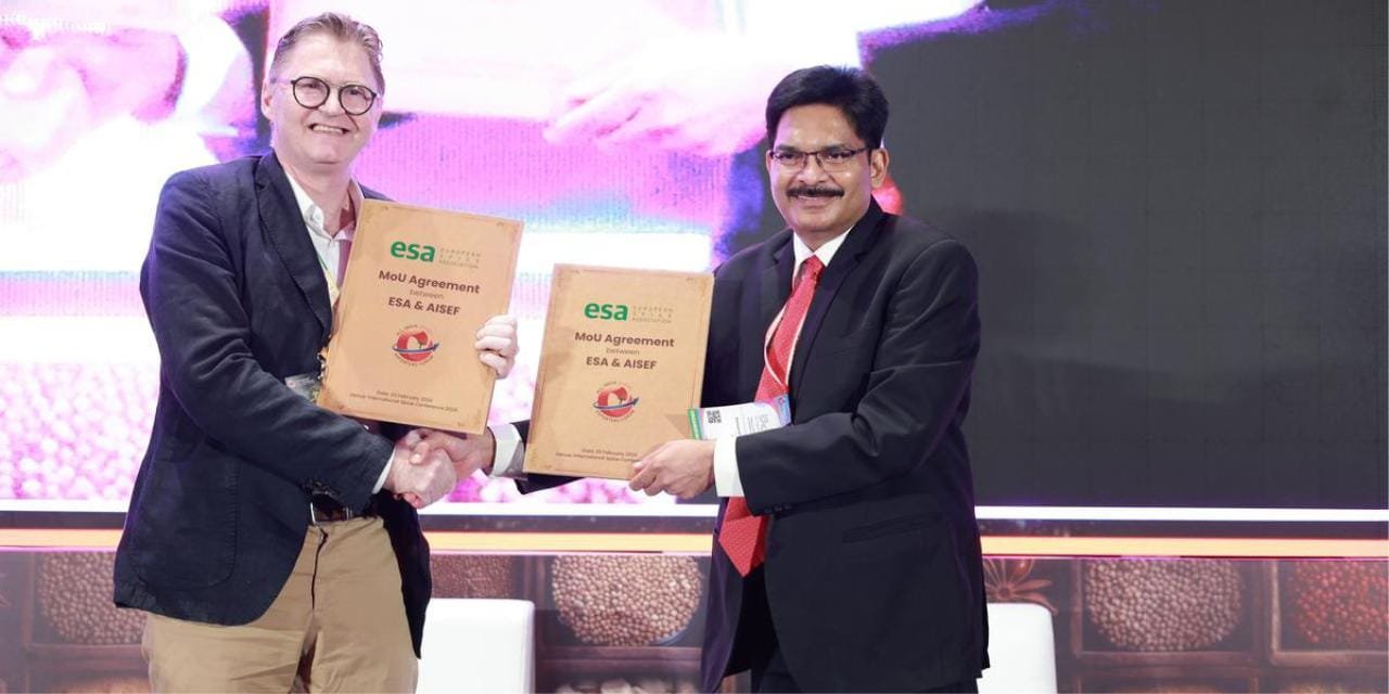 India-EU Spice Trade Gets Food Safety Boost with AISEF-ESA MoU